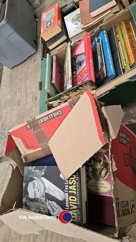 3 x boxes of books