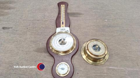 2 x barometers