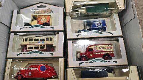 7 x boxed Days Gone die cast road transport