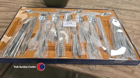 Canteen of cutlery, new and boxed