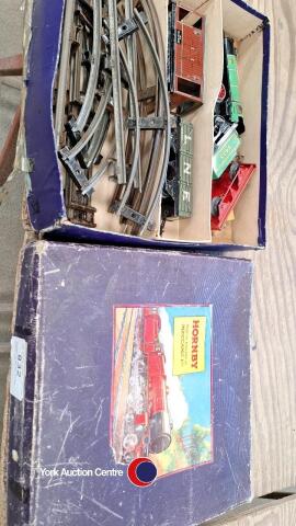 Hornby O gauge boxed train set