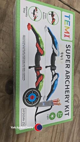 Children's toy archery set, new