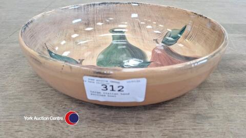Large Italian hand painted bowl