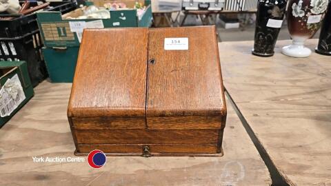 Antique stationery box