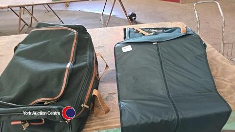 Set of Antler travel cases inc luxury travel holdalls and suit bag