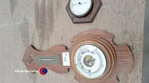 2 x barometers