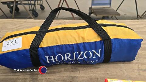 Two man easy-up tent