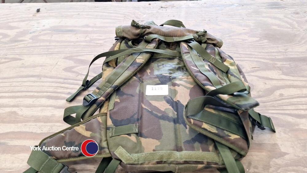 Army back pack | July timed online auction - Household Contents - Lots ...