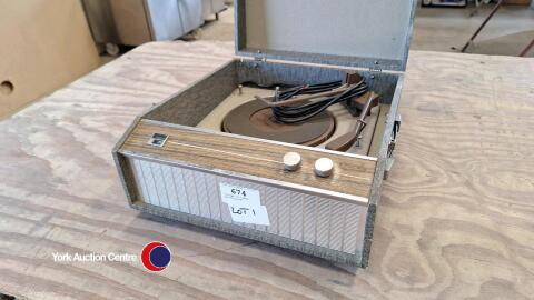 Vintage 70's EKCO record player
