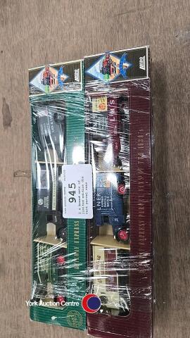 2 x boxed sets of limited edition die cast parcel vans