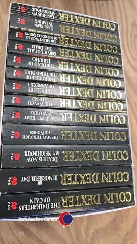 Complete set Inspector Morse books by Colin Dexter