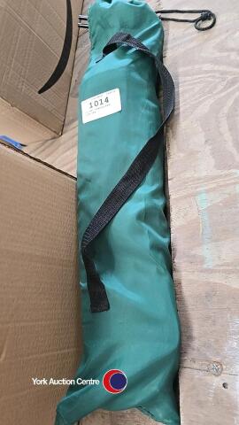 Canvas camping bed, like new