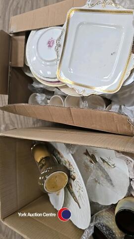2 x boxes of miscellaneous household items
