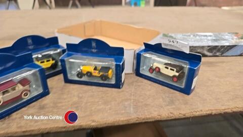 4 x boxed sets of Rolls Royce cars, die cast 1904