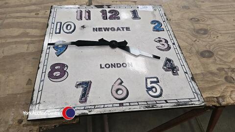 Large wall clock Newgate London