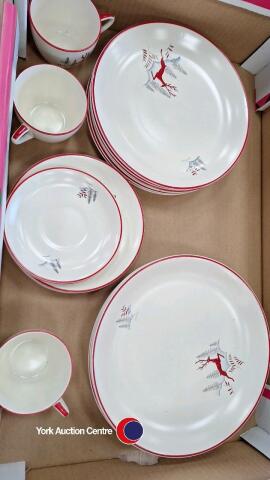 Crown Devon Red Stag china