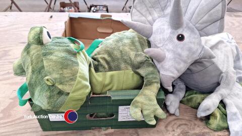 2 x dinosaur costumes