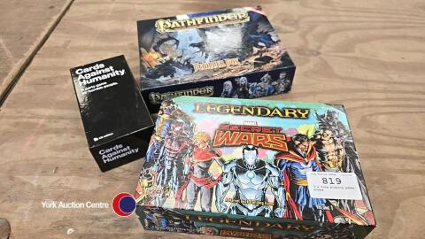 3 x role playing games, boxed