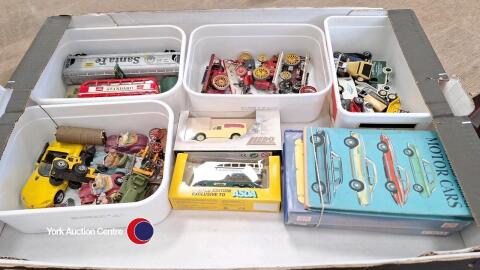 Model cars and assorted Showman's engines