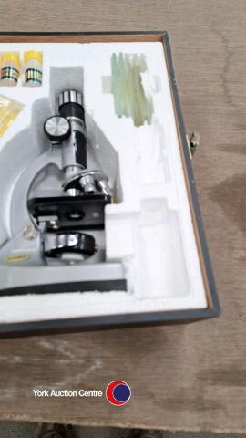 Microscope, boxed