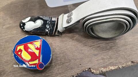 Enamel belt buckle etc
