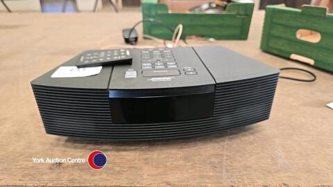 Bose radio/cd with aerial, power lead and remote control