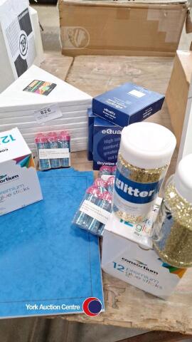 Quantity of assorted craft items