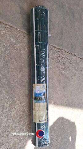 PVC coated wire fencing, 10m x 1.2m