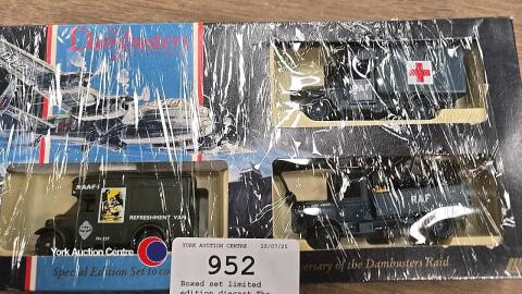 Boxed set limited edition diecast The Dambusters