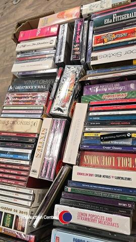 Box of CDs