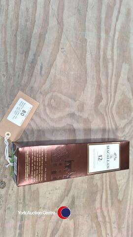Macallan 12 year old sherry oak single malt whisky, pre 2013
