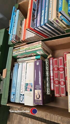 2 x boxes of assorted general interest books including autobiography and cooking books