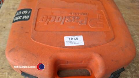 Passload cordless nail gun IM350/90ct, firing when last serviced