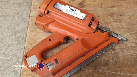 Passload cordless nail gun IM350/90ct, firing when last serviced