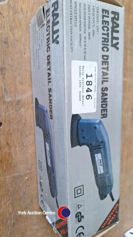 Rally electric detail sander 180w, boxed