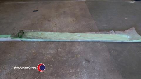 Plastic fascia board, new