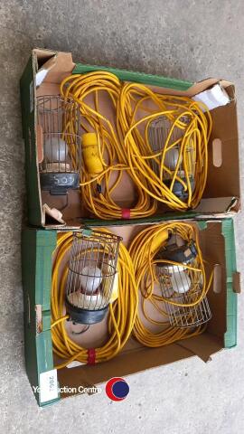 4 lamps 110v.