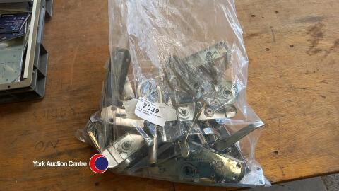 11 x pairs of assorted door handles