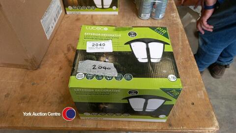 Luceco LED coach lantern with PIR