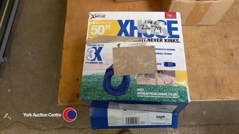 2 x 50ft expanding hose pipes
