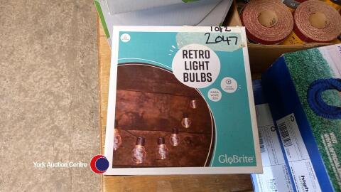 2 x 10 bulb solar powered light strings