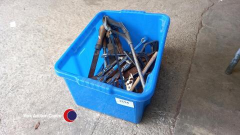 Box of old tools
