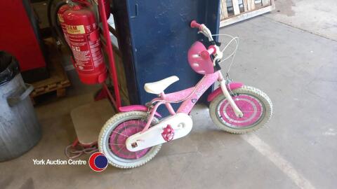 Girls Barbie bike