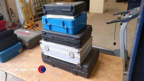 5 x boxes of vehicle diagnostic equipment