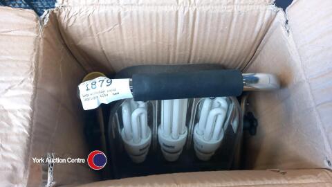 Large workshop hand lamp/light 110v, new
