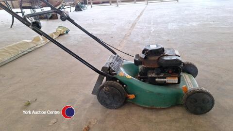 Petrol lawnmower, wc