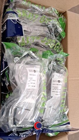 10 x pairs of safety goggles