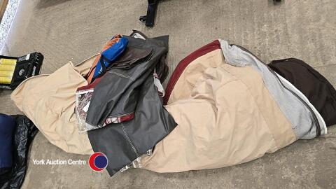 Camping equipment including tents etc