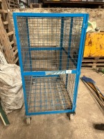 Wheeled mesh crate - 3
