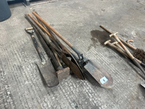 Post hole diggers, tamper etc